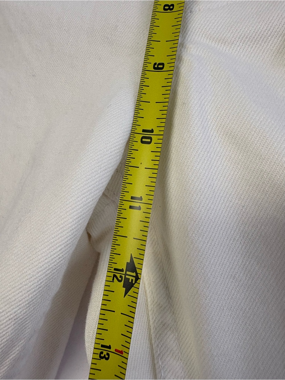 NWT Sezane Brut Sexy White Jeans Tall - Picture 11 of 13